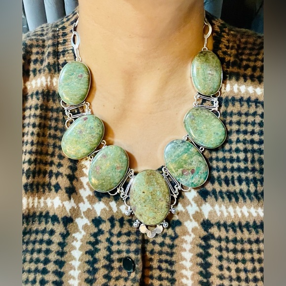 Ruby Fuchsite Necklace “The Ultimate Heart Stone” - Picture 12 of 12